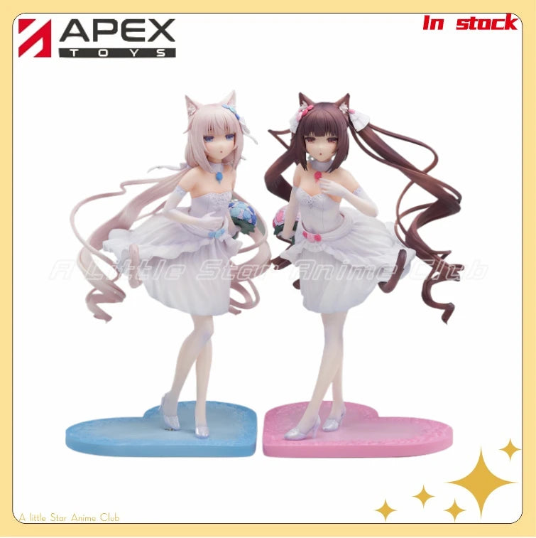In Stock Original APEX-TOYS NEKOPARA Chocola/vanilla Eden Animation Figures Model