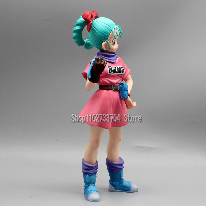 Anime Dragon Ball Bulma Figures Bulma Glitter & Glamours Tenkaichi Budokai  Action Figures PVC Collection Model Toys Gifts