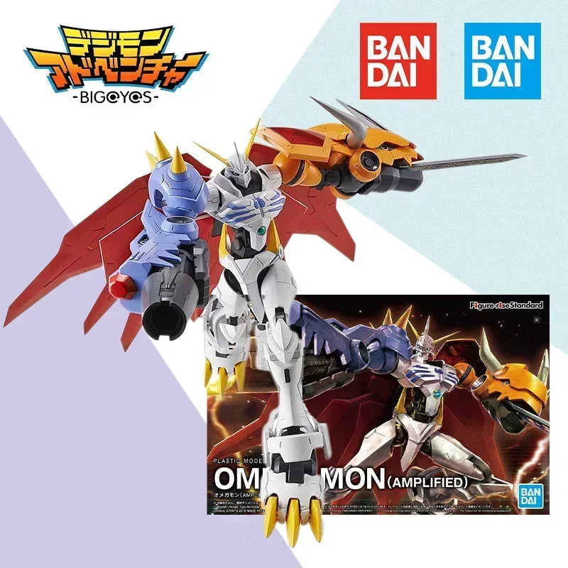 Bandai FRS Figure-rise Standard Digimon Adventure OMEGAMON AMPLIFIED Aninm Action Assembly Figure Original BOX Model Toy Gifts