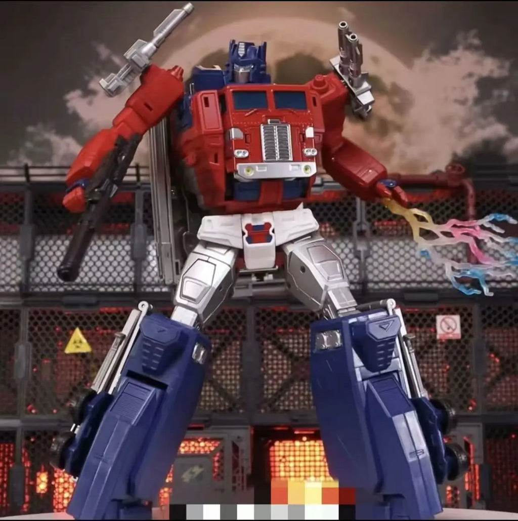 In Stock MG-09 Transforming Super Ginrai KO Prime Truck with Trailer Alloy Action Figure Toy for Boys Collectors Gifts MPG Style