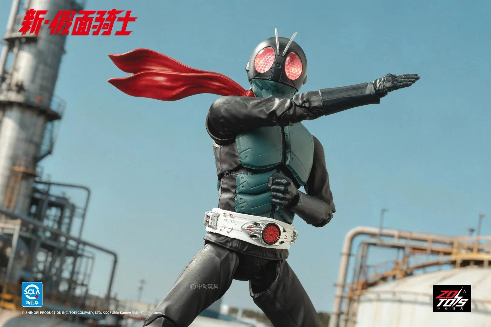 ZD Toys Kamen Rider Action Figures 18cm Masked Rider 1 Model Figures Joint Movable Anime Collection Ornament Toys Surprise Gift