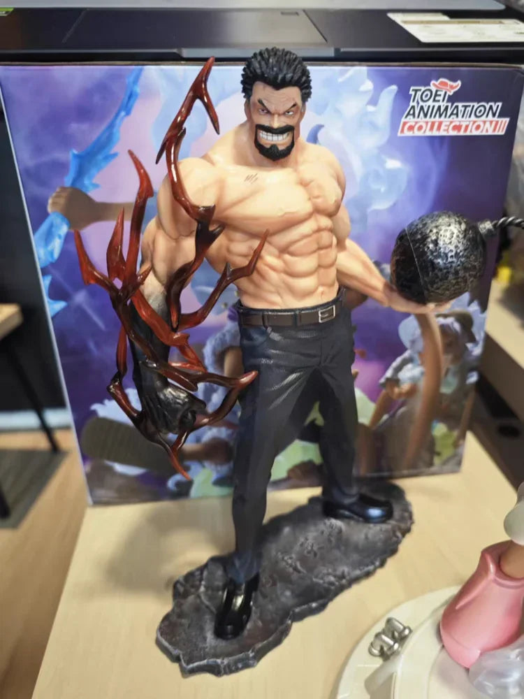 Anime One Piece Figur Monkey D Garp Modell Puppen Stehende Haltung Serie Action Figur PVC Sammlung Desktop Ornament Gifta