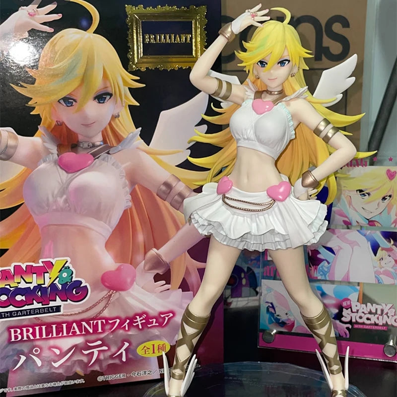 Genuine Panty & Stocking With Garterbelt Panty Anarchy Stocking Anarchy Anime Figure Cute Model Collection Toy