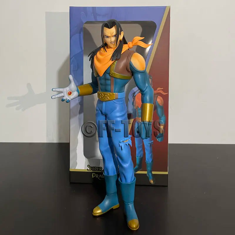 24CM Аниме Dragon Ball Z Android 17 18 Фигура Android 18 PVC екшън фигурки Колекция Модел играчки за деца Коледни подаръци