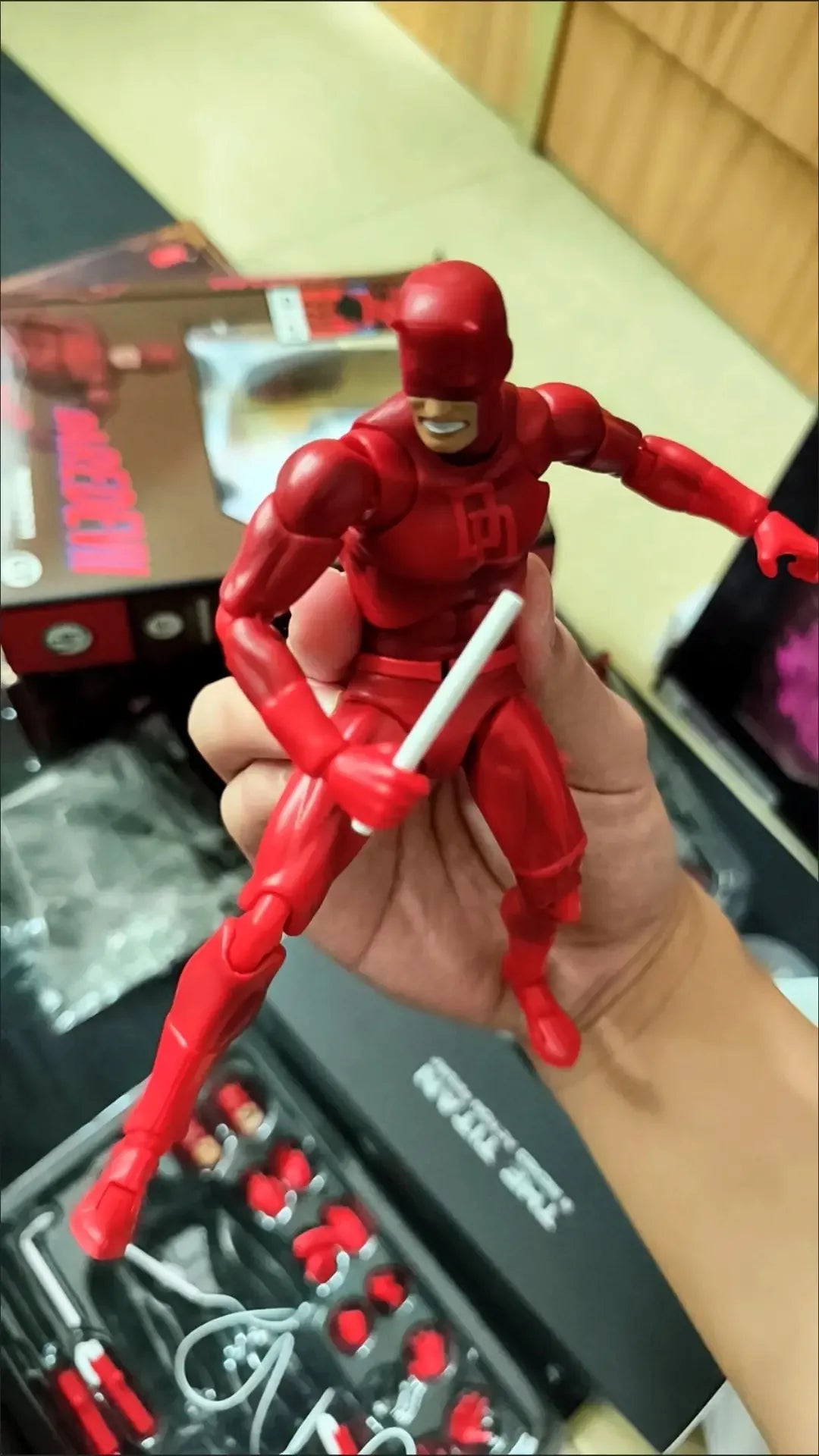 Ct Toys Daredevil Mafex 223 Comic Version anime Figure SHF figure Action Figurine Statue Model Toy  Christmas Gift