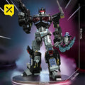 Optimus Prime Knight Transformer Robot Building Blocks Adult Collectible LED Light Deformation Toy Action Figure Model Kit Gifts
