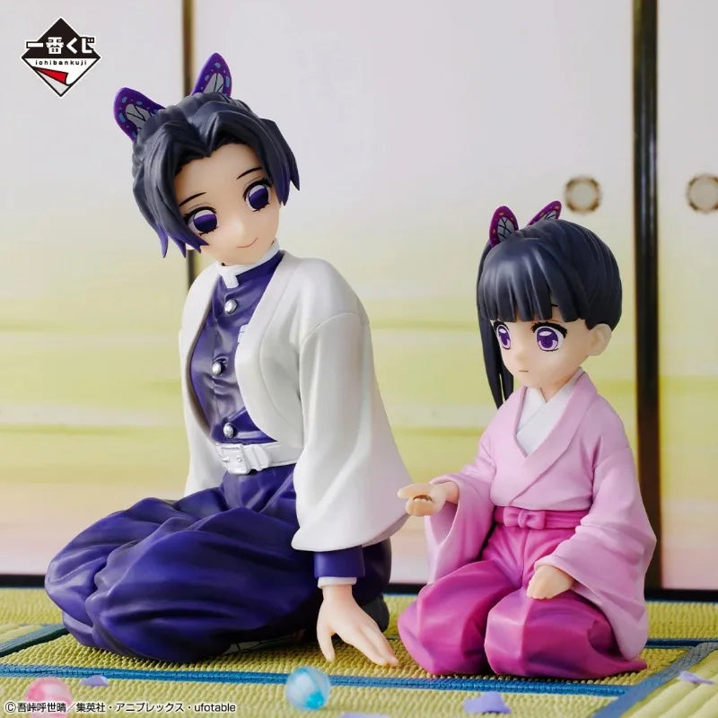 В наличност Bandai Ichiban Demon Slayer Shinobu Kocho Kanao Tsuyuri Фигура Аниме фигурка Екшън модел Колекционерски играчки Подарък