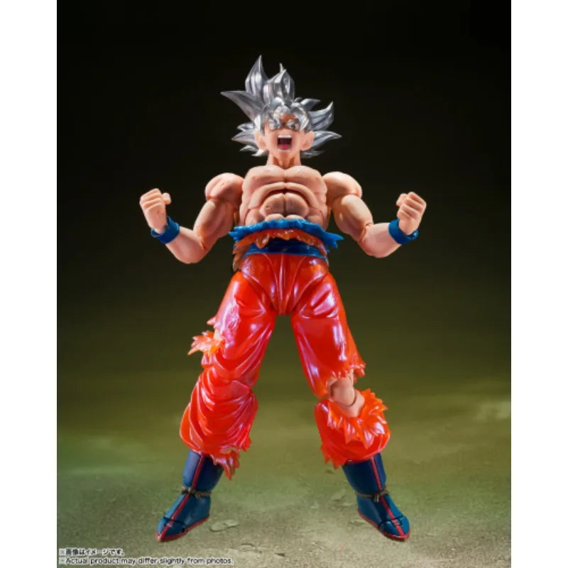 IN STOCK Bandai S.H.Figuarts Dragon Ball SON GOKU ULTRA INSTINCT LIMITS Surpassed Action Figure Model Figure Toy Decor