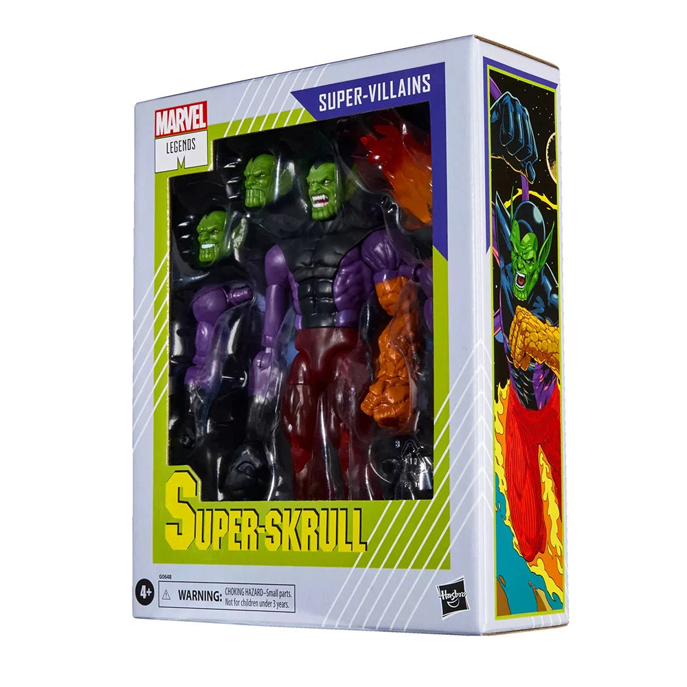 [In-Stock] NEW Hasbro Marvel Legends Series Villain Super-Skrull (Fantastic Four) 15cm Scale Anime Action Figure Model Toy Gifts