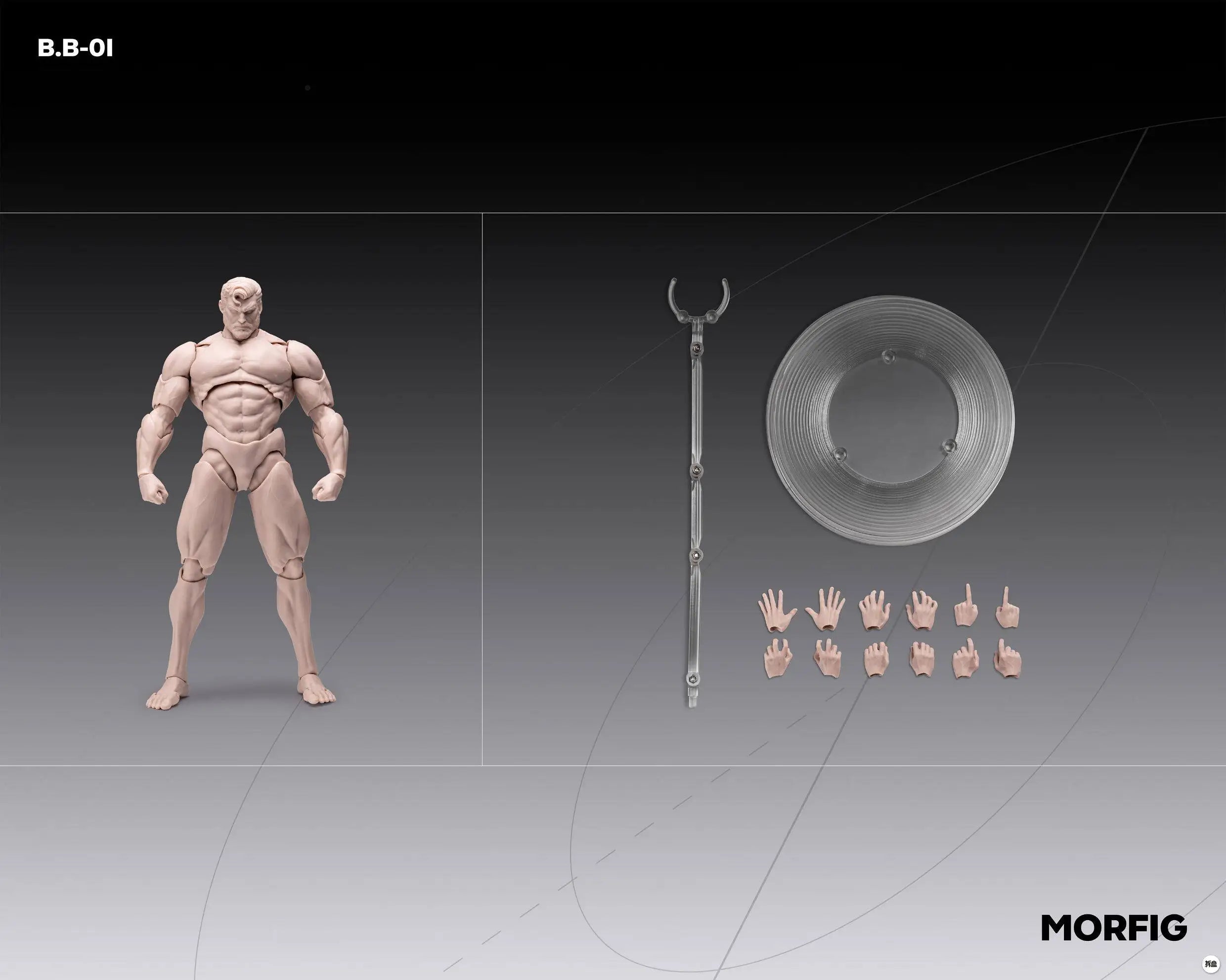 In Stock INART MORFIG Blank Male Body 1/12 Action Figure(BlankBody-01) Movability Model Toys QUEEN STUDIOS WF