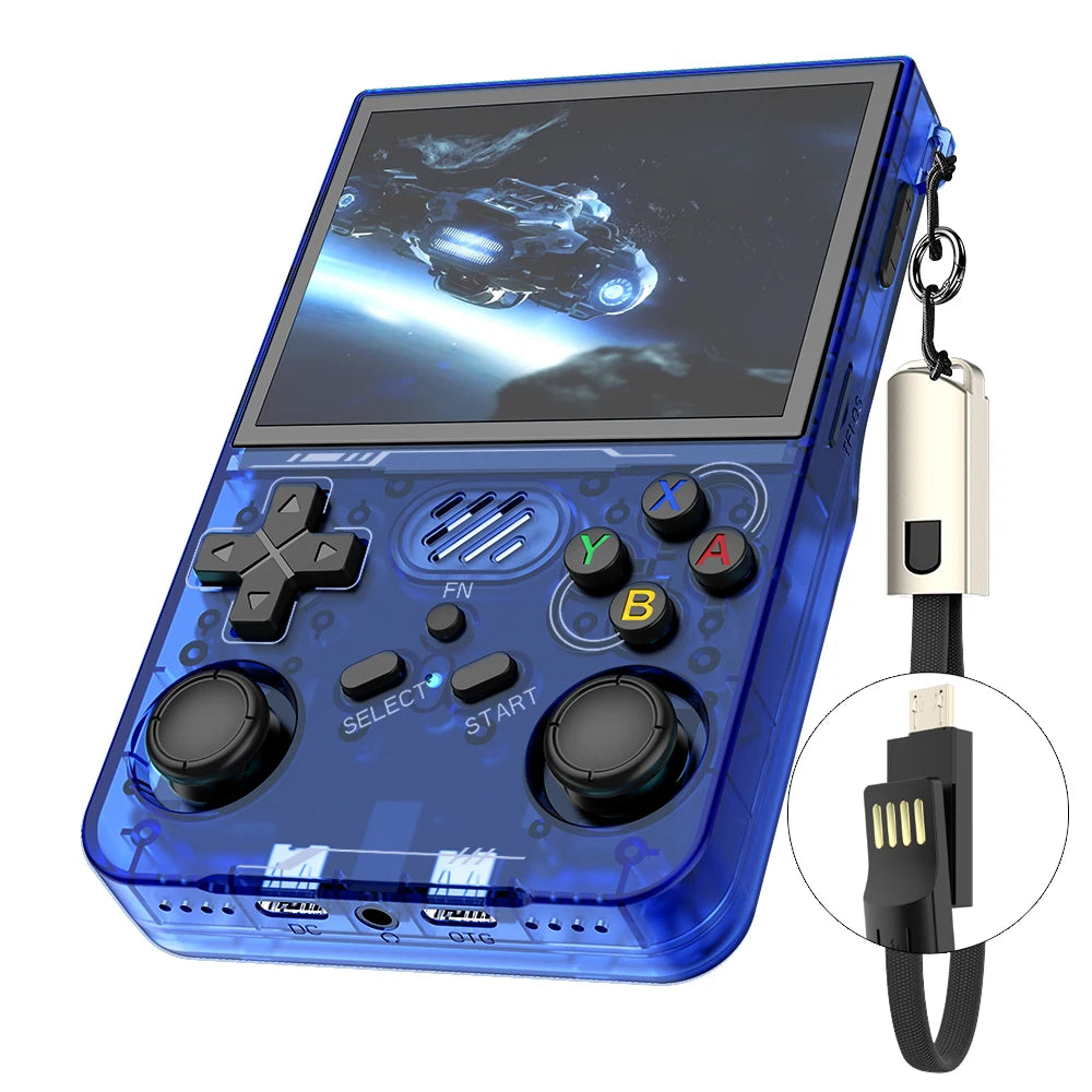 R36S updated R36XX Retro Handheld Game Console Linux ARKOS 3.5Inch IPS Screen