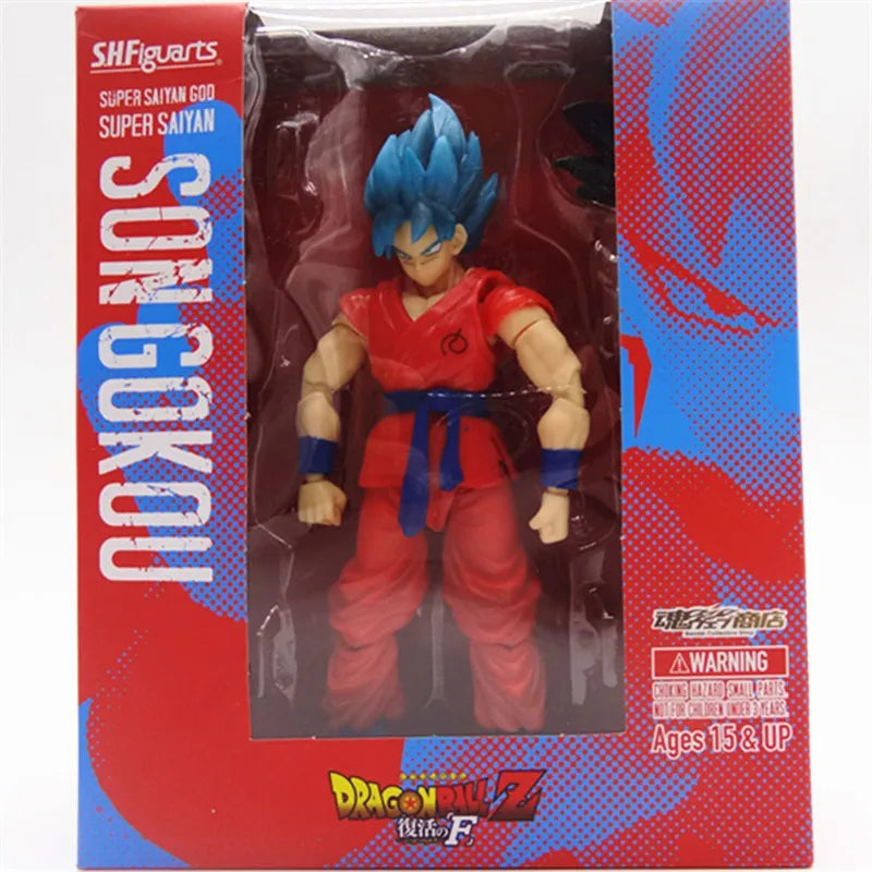 13 types Dragon Ball Super Broly Son Goku Vegeta Gogeta Action Figure Model Toys Joint Movable Doll Birthday Present