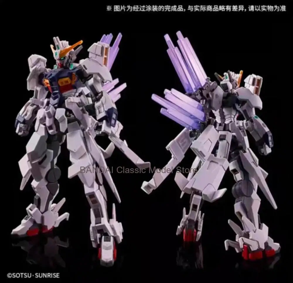 Bandai HG 1/144 EES-001 Gundam Zirius Action Figure Anime Gundam Mobile Suit Gunpla Eight Toys for Boys Original Box