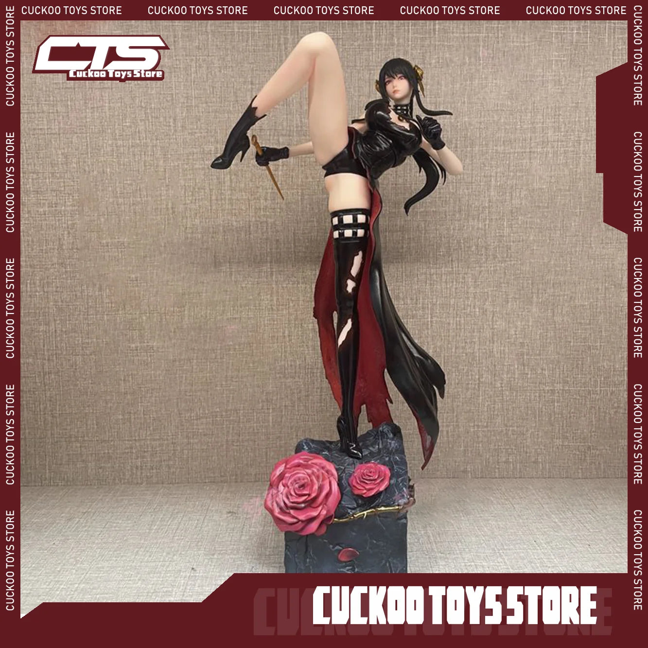 37cm SPY FAMILY Anime Figure Yor Forger Figures Collectible Model Toys Yor Forger Beautiful Girl Desk Decor Boys Customized toys