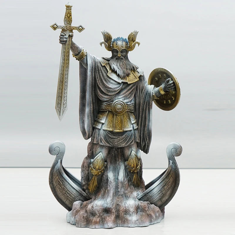 JacksDo Saint Seiya Myth Cloth EX Odin/Oden Asgard/God Warrior 40cm/15.75 inch Decoration Diorama Scene Statue Resin In Stock