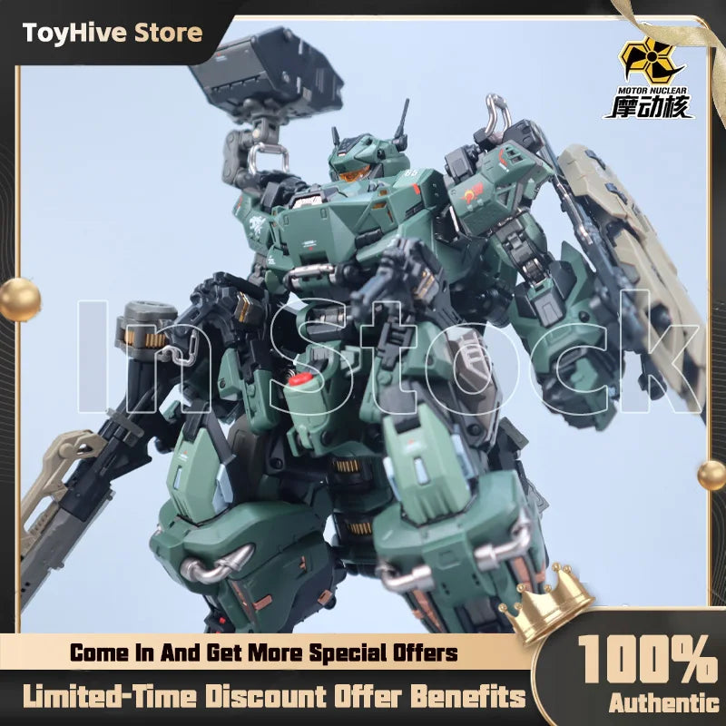 【In Stock】MOTOR NUCLEAR MNP JIHU 2 Type 65 CR02 Loyal and Brave Type Assault Mecha MG Assembly Model Kit Plastic Model Toy