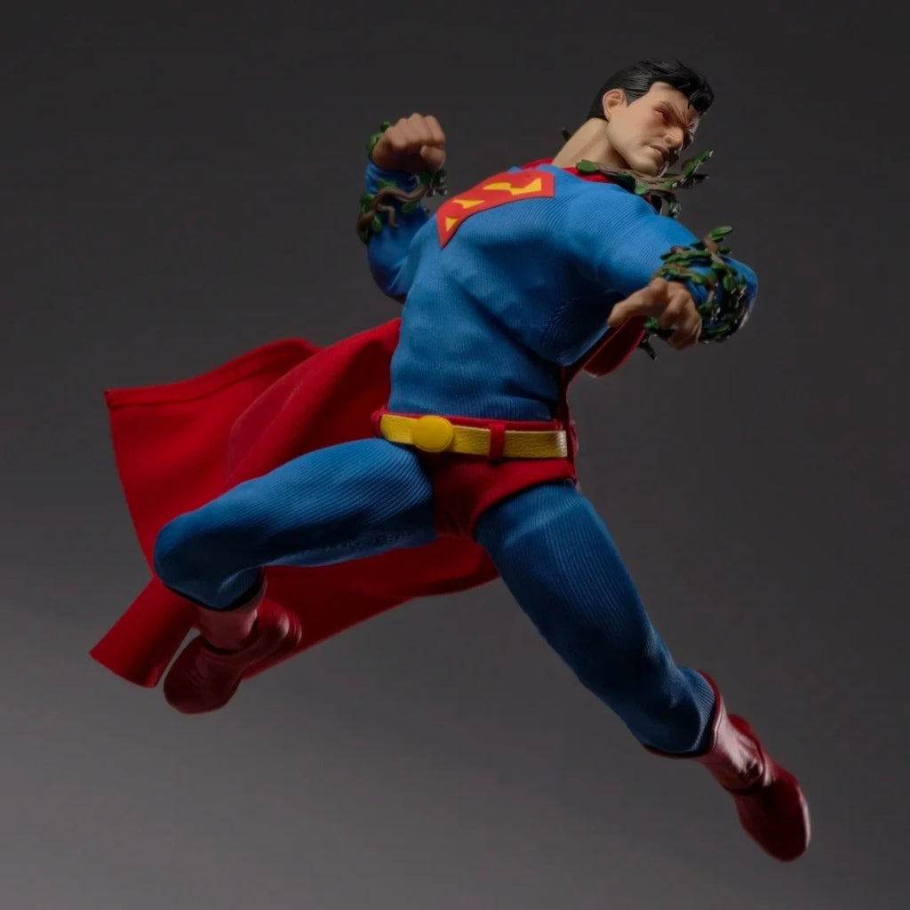 GONG Hush Superman 1/12 Action Figure Anime Doll Head Sculpture Commoner People Movable Joints Comic Collection Model Toys Gift