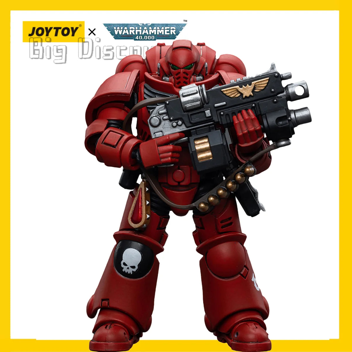 [IN STOCK]JOYTOY Warhammer 40K Action Figure Blood Angels Intercessors Anime Military Model