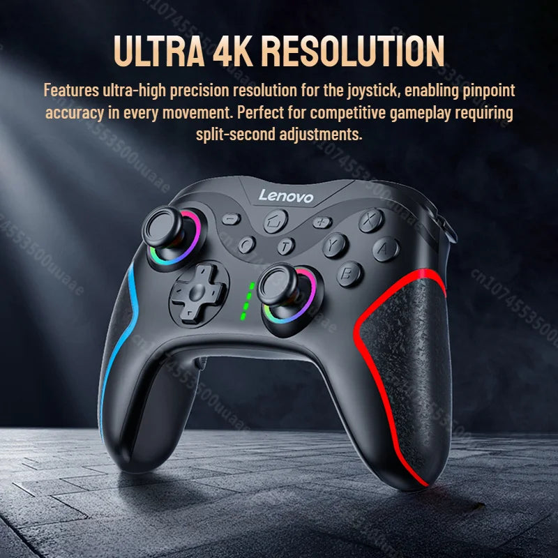 Lenovo S01 Wireless Gamepad for Switch/Switch 2/Switch OLED Tablet PC TV iPhone Android Cell Phones Bluetooth Game Controller