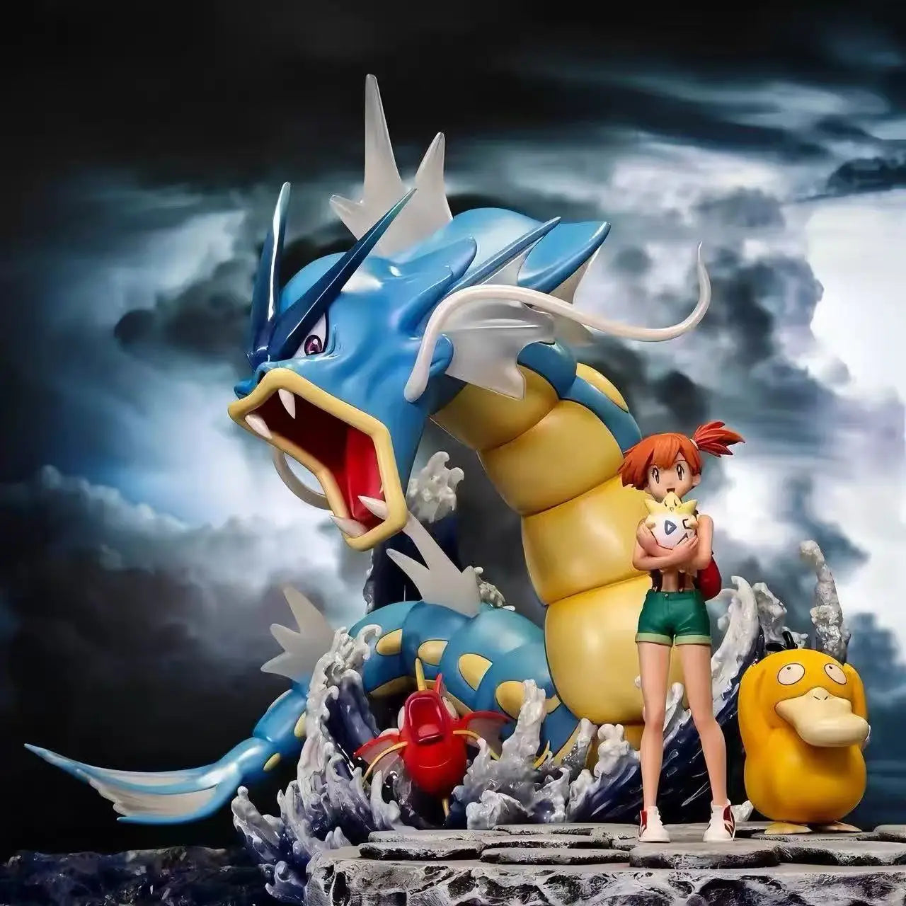 20cm/7.87in Anime Pokemon Gyarados Figure Magikarp Pikachu Action Figure Pvc Collection Model Toys Gifts