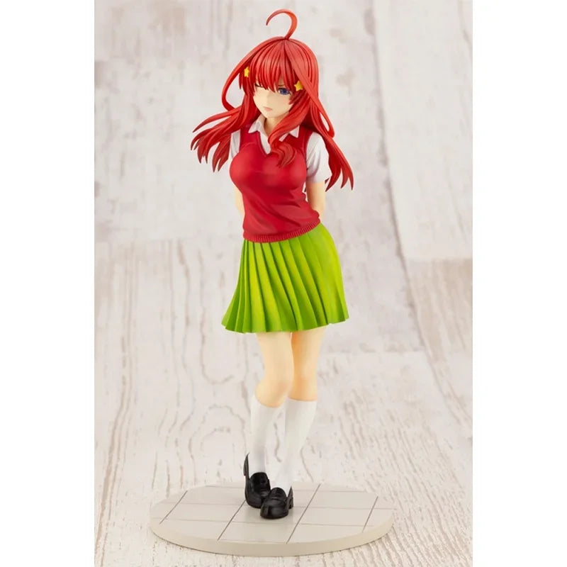 KOTOBUKIYA Original Anime Figures 1/8 Nakano Miku Nakano Yotsuba Action Figure Toys Collectible Model Ornaments Gifts for Kids