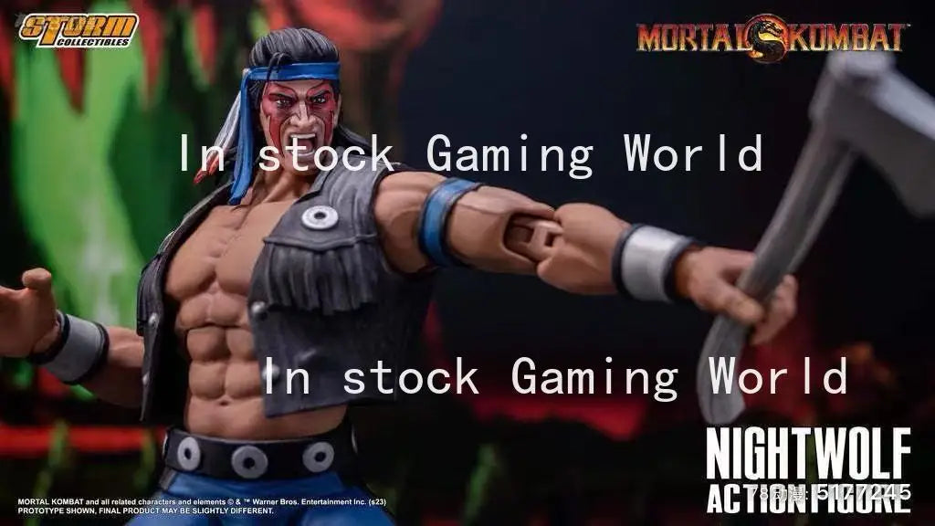 In Stock Storm Toys 1/12 Mortal Kombat GORO Shao Kahn Kintaro Fully Posable Action Figure Collection