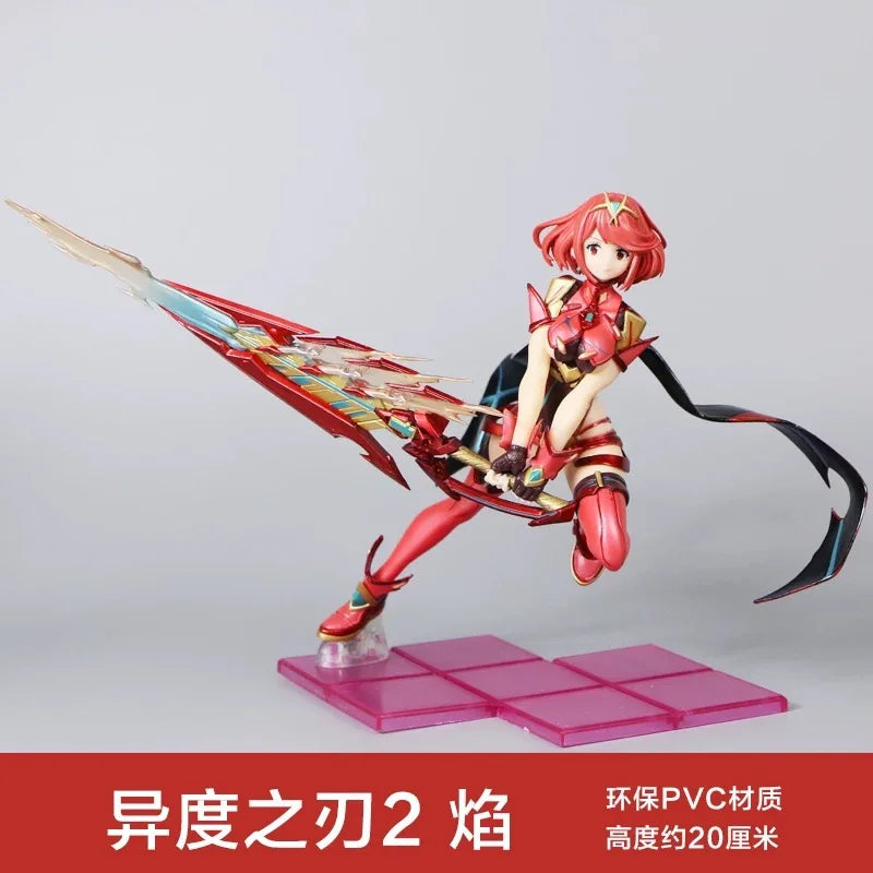 Chronicles Xenoblade  Anime Figure Mythra Pyra Action Figures Anime Figure Model Collect Toys Boy Figure Holy Grail Of Heaven