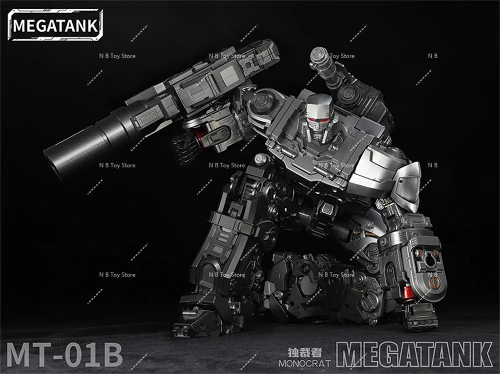 Megatek TFCON Transformable Figure MT01B, MT-01B, Monocrate, Joke, MG Tank, Original Color, DLX Scale
