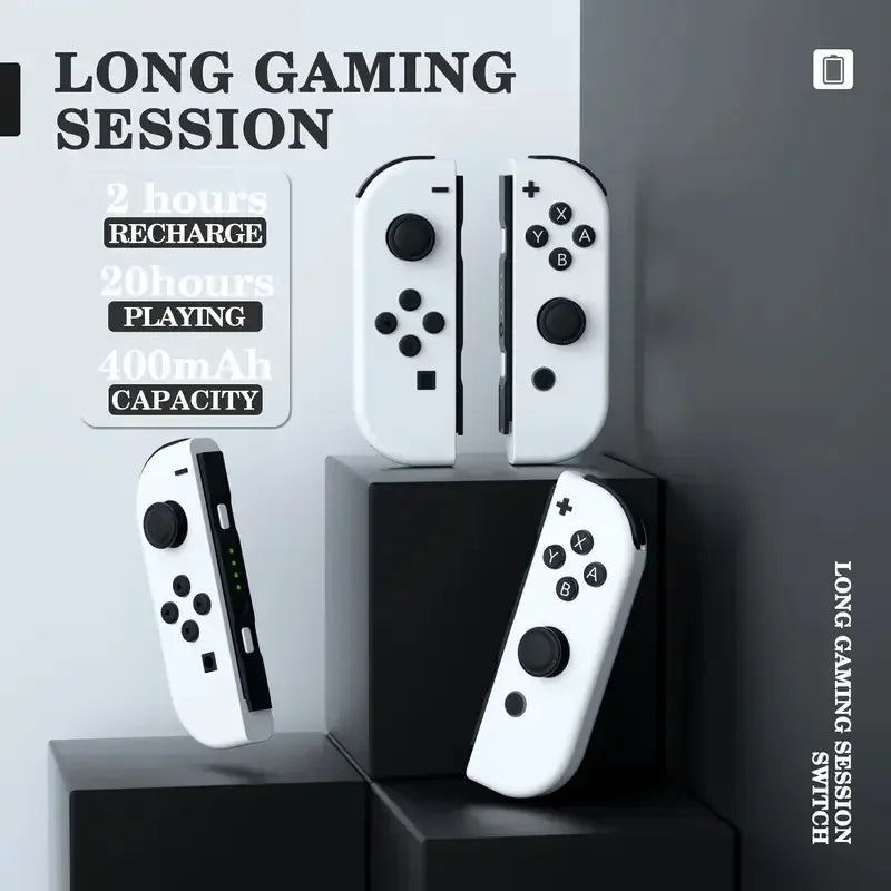 2026 New for Joycons Gamepad for Switch Bluetooth Wireless Controller Joystick with Trubo Video Game Consoles