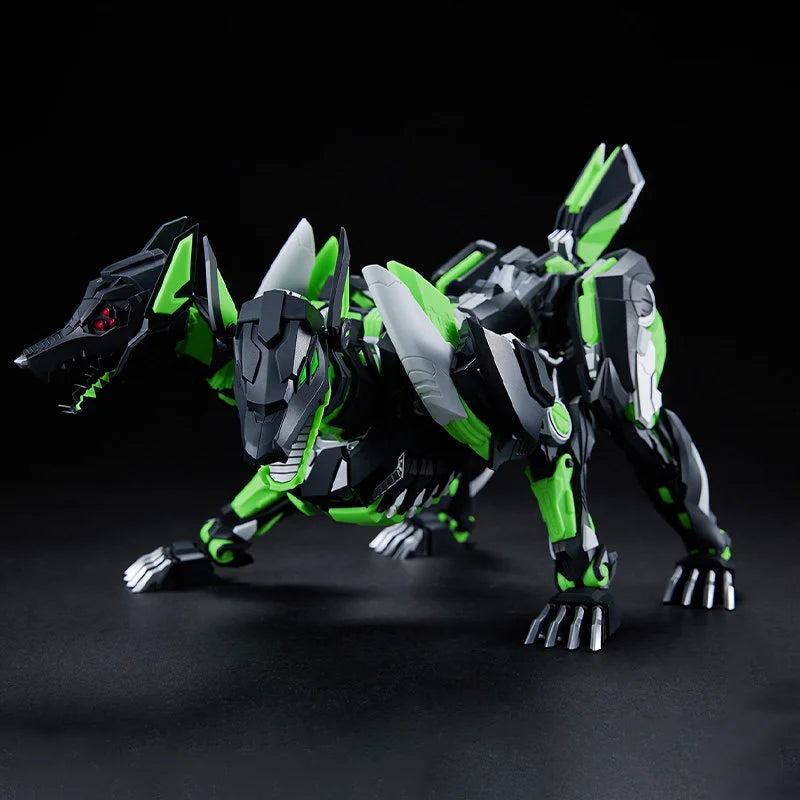 SIN-04 Envy 1/10 17cm Mecha Girl Plastic Model Kit Painted Movable Assembly Model Scythe Two-Headed Dog Action Figure Toy Gifts