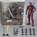 SHF Deadpool 2 16cm Action Figure - PVC Superhero Collection Movable Model Toy Jointed Doll for Kids Birthday Gift