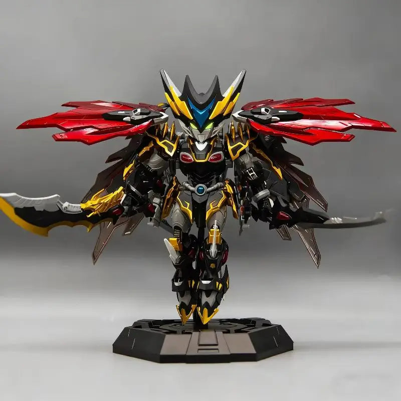 Motor Nuclear Gan Jiang Q Version MNPQ-XH04 Articulated Action Figures Assembly Model Kit Alloy Desktop Ornament Boy Toys Gifts