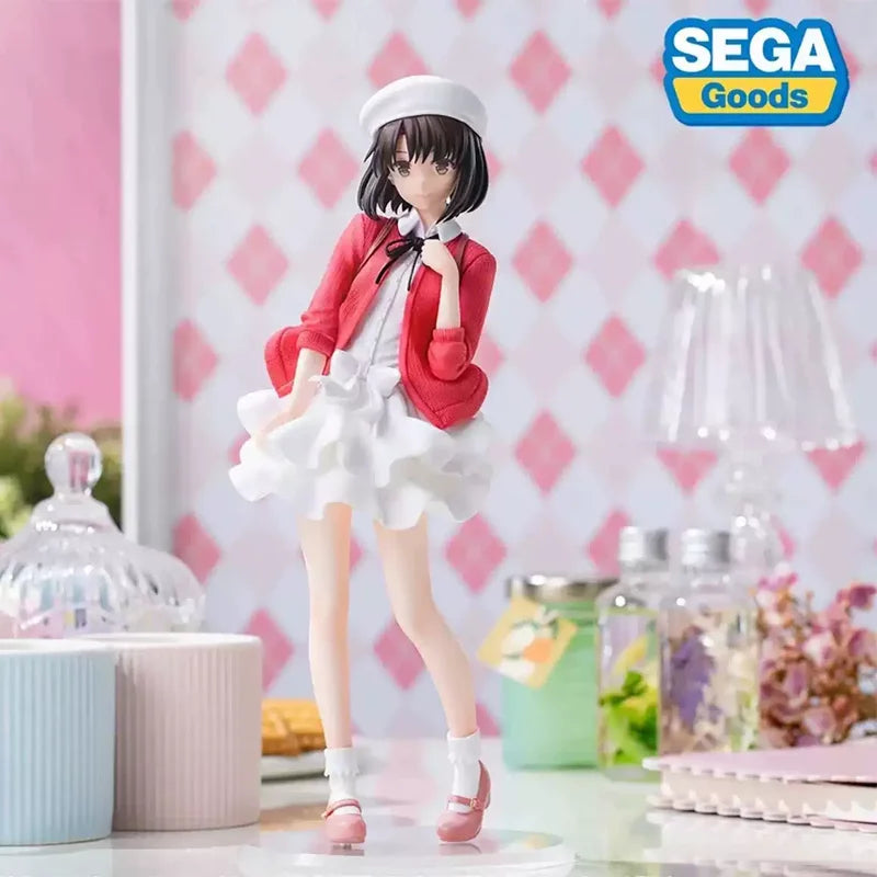 Genuine Sega Saekano: How To Raise A Boring Girlfriend Fine Luminasta Kato Megumi Casual Style In Stock Original Figure Model