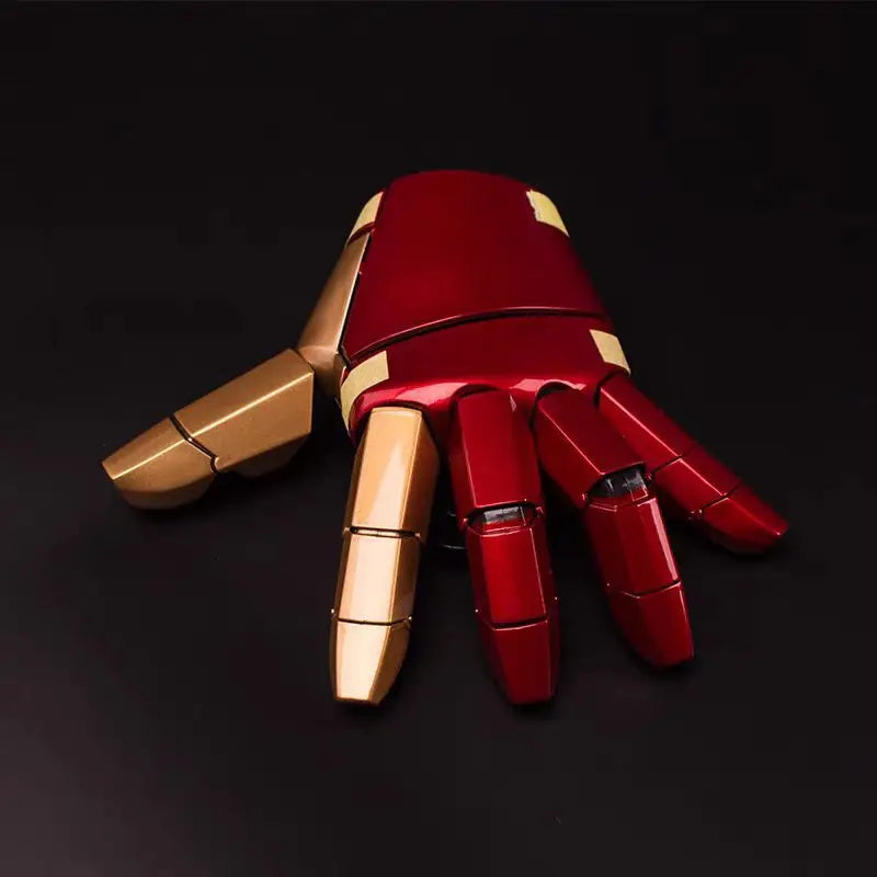 In Stock Wearable Steel Armor Hand Gloves Mk42 For Left And Right Hand Cosplay Model Toy Collectible Action Figure Accessories ﻿