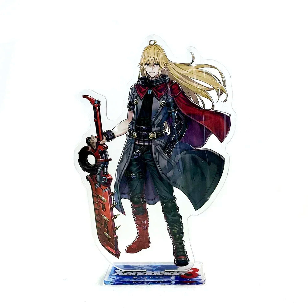 Hot sale Xenoblade Chronicles 3 Future Redeemed shulk and Rex acrylic standee figurines  anime mjvl