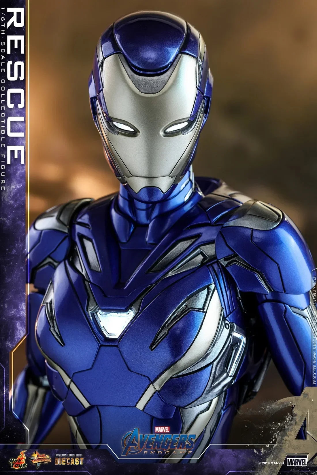 In Stock Genuine HOTTOYS HT MMS538D32 Marvel's Avengers 4 Little Chili MK49 Action Figure Model Toys