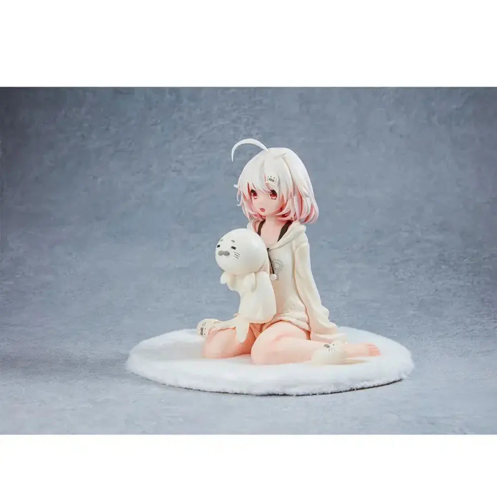 13CM Anime virtual anchor Figure Haruka Kneeling Animation Model Toy Gift Collection Decoration Ornaments PVC