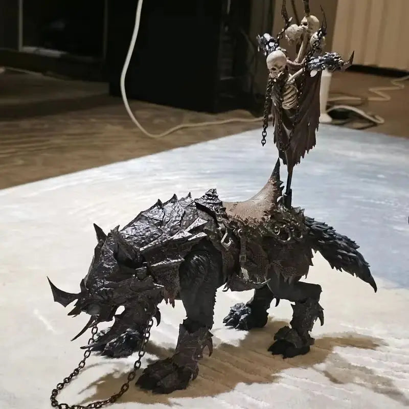 D20 Studio 1/12  Wolf  Pig Soldier Dolls Scene Decorations Fierce GiantMount Iron Blade 6" 7 "Action Figure Gift