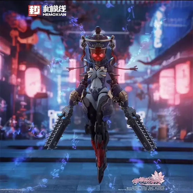 In Stock  Genuine HEMOXIAN "Reverberation of Medta" Little Zombie 1/12 Scale Full Action Plastic Model Kit
