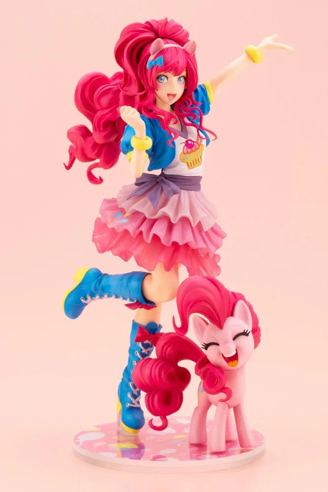 In Stock Original Shouwu Beautiful Girl Statue Rainbow Pony Beautiful Girl Pinkie Pie 1/7 Ornaments Figure Gift Collection Model