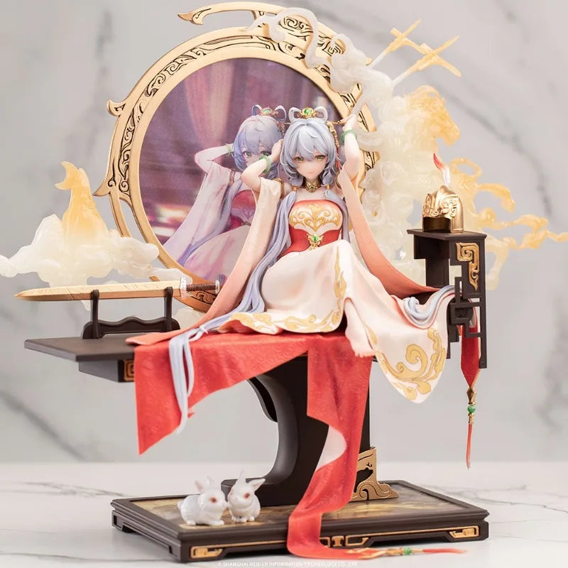 In Stock Genuine Vsinger × Bearpanda Luotianyi Ballad of Mulan 1/6 Anime Figure Model Toys Collection Ornament
