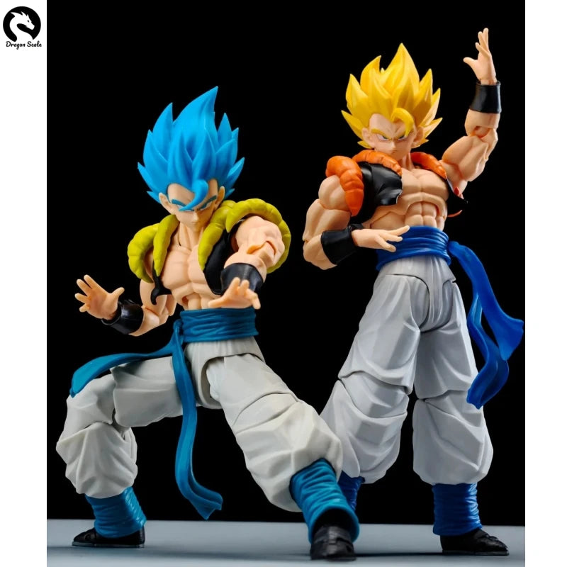 Brand New In Stock KAMIONE Tonsenarttoys Gogeta Dragon Ball Z SHF Super Saiyan Blue SSJ Son Goku Vegeta Action Figure Model Toy