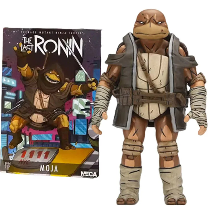 NECA Teenage Mutant Ninja Turtle Action Figure TMNT The Last Ronin Figuras Uno Yi Moja Odyn Figurine Anime Model Original Gift