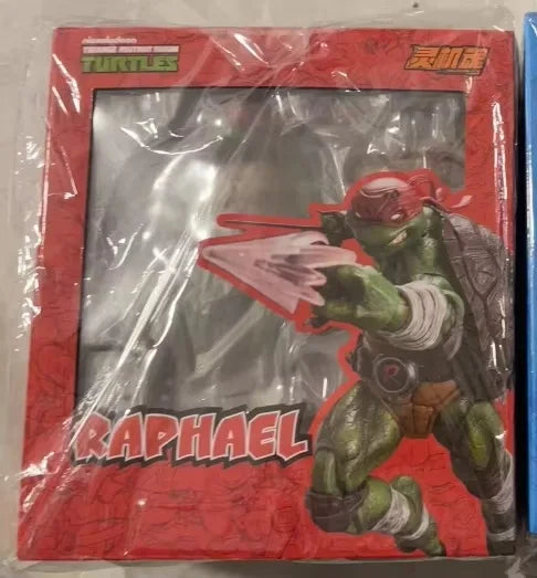 Hot Original In Stock Spirit Machine Soul Ninja Raphael Leonardo Action Figure Anime Model Desktop Collection Ornament Toys Gift