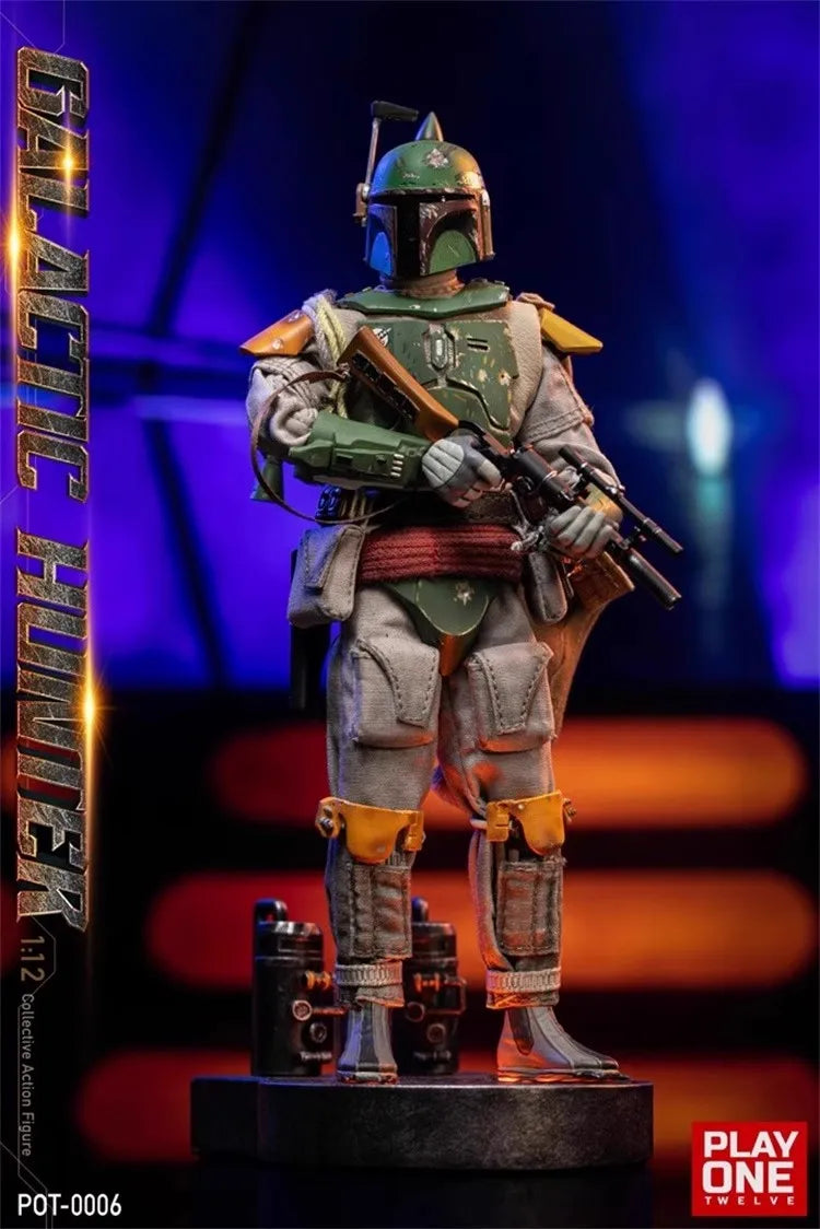 Play One Twelve POT-0006 1/12 Soldier Galactic Hunter Deluxe Edition Full Set 6'' Action Figure Model Toy In Stock