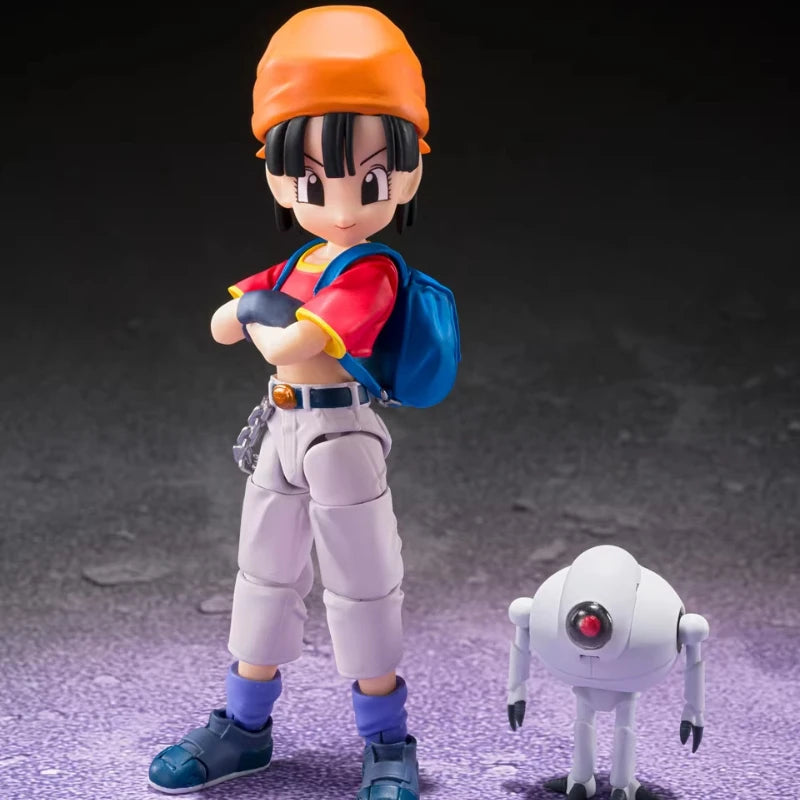 BANDAI SHF Dragon Ball GT Pan 100% Original genuine 90mm PVC Action Anime Figure Model Toys Figure Collection Doll Gift
