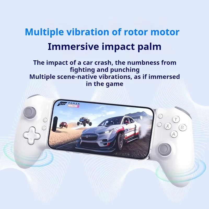 MEMO S3 Mobile Game Controller Heatsink Ergonomic 1000Hz Return Rate Hall Linear Trigger Dualmode Endurance Kaihua Micro Motion