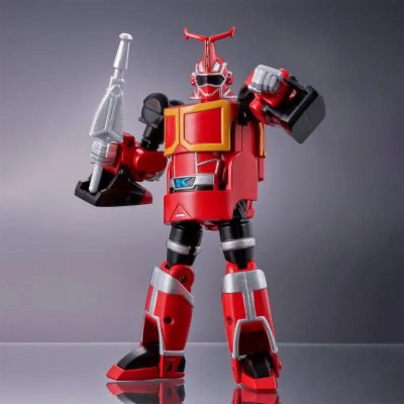 Official Bandai Kabutack 15cm Transformable Mecha Action Figure Anime Iron Armor Little Treasure Collector Model Toy Gift