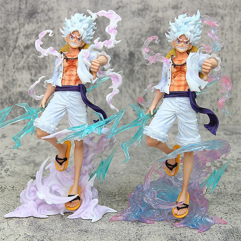 23CM Фигурка на One Piece от Ню Йорк, Nika Luffy, Sun God, 5th Gear, Treading Cloud Road, Flying Thunder, модел, украшение