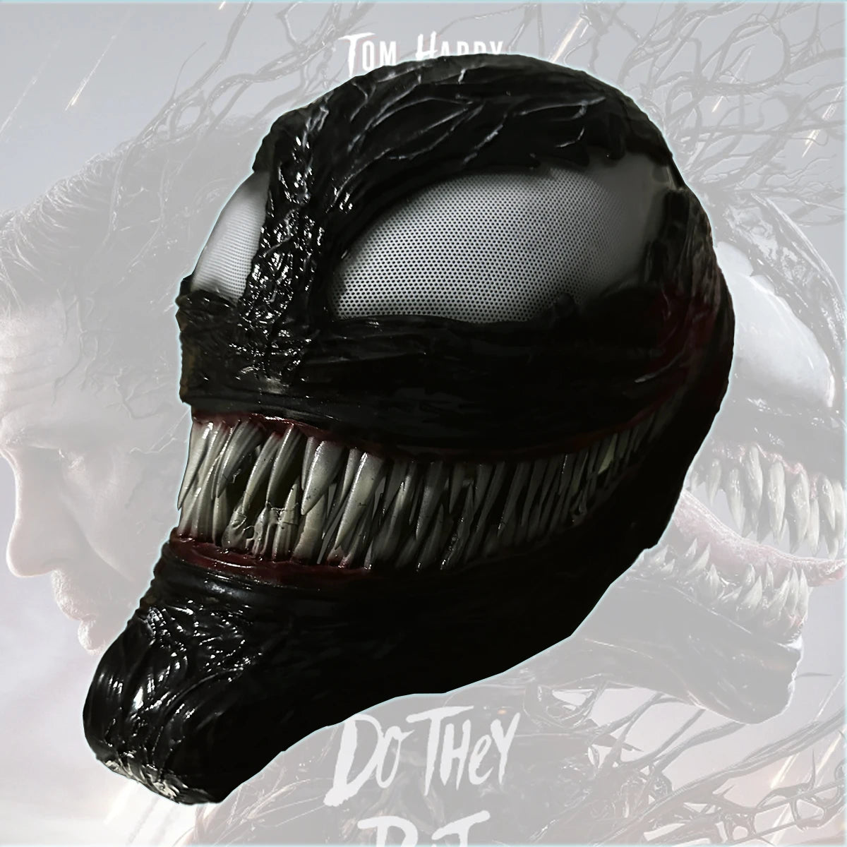 Marvel Venom 3: The Last Dance Venom Mask Customized Venom Vs Spider-Man Helmet Wearable Cosplay Masks Replica Christmas Gift